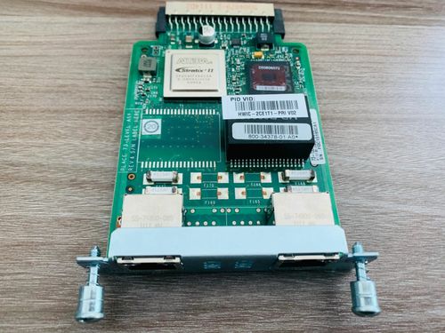 1pc USED HWIC-2CE1T1-PRI router module interface card — image 1