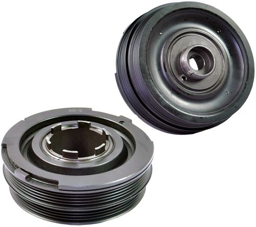CRANKSHAFT PULLEY VIBRATION DAMPER FOR BMW E87 E46 E90 E91 E61 E83 11237801977 — image 5