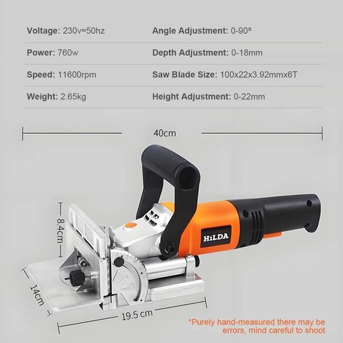 Portable Woodworking Slotting Machine Angle Adjustable Invisible Connector Tools — image 4