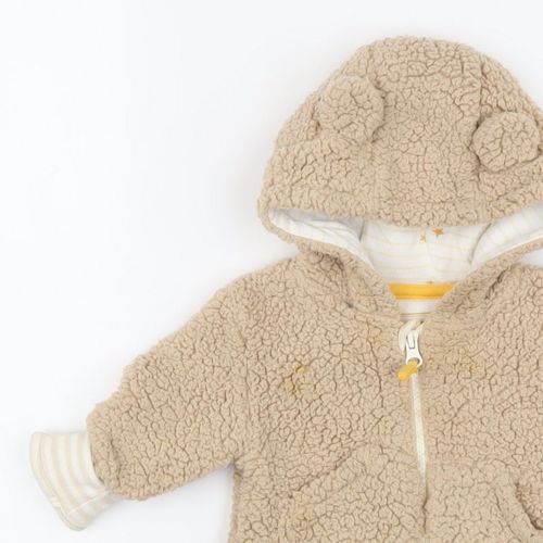 Mountain Warehouse Unisex Baby & Toddler Puffer Jacket Size 3-6 Months Beige — image 8