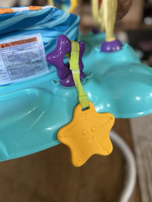 Bright Starts Disney Baby Finding Nemo Activity Jumper Centre Blue Green White — image 12
