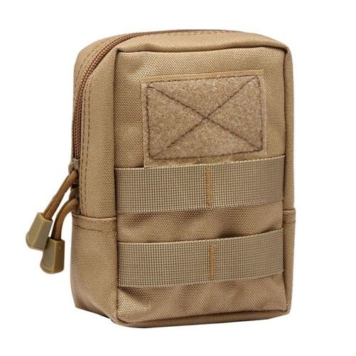 Multifunctional Portable Tactical Waist Bag EDC Molle Zipper Utility Pouch
