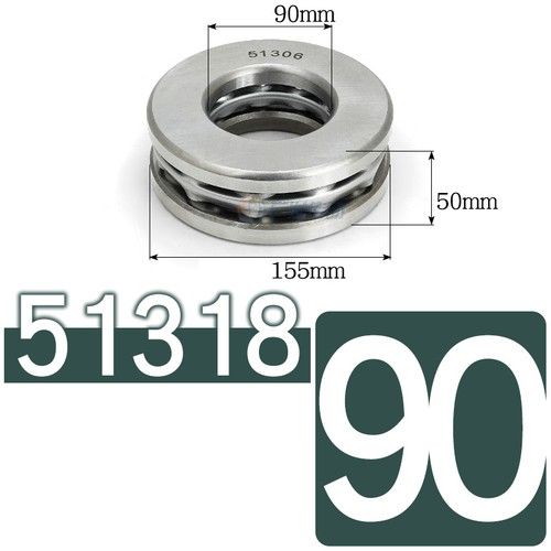 Thrust Ball Bearings Miniature 3mm 4mm 5mm 6mm 7mm 8mm 9mm to 110mm Inner dia