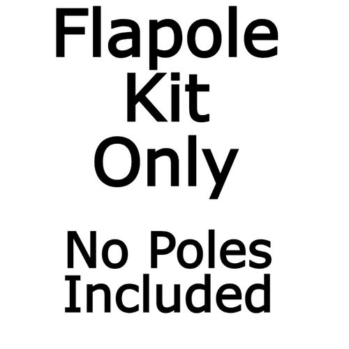 Flag Pole Tool Set Nylon Braided Rope Flagpole Accessories Repair Pulley Kit — image 2