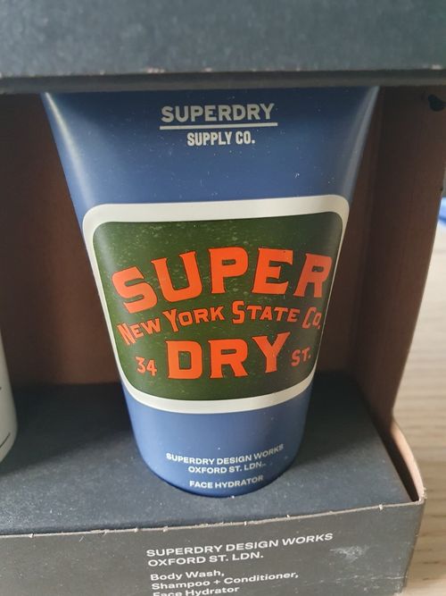 Superdry Men’s Body Wash, Shampoo & Conditioner & Face Hydrator Set – 3×65ml NEW — image 5