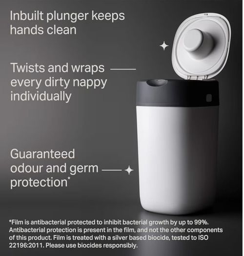Tommee Tippee Sangenic Twist & Click Nappy Bin Disposal System — image 4