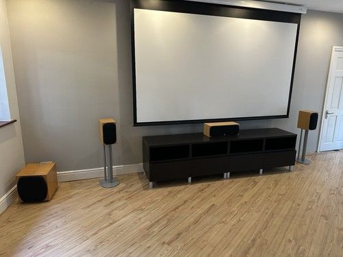 Monitor Audio Silver Cinema Sound System Excellent Condition