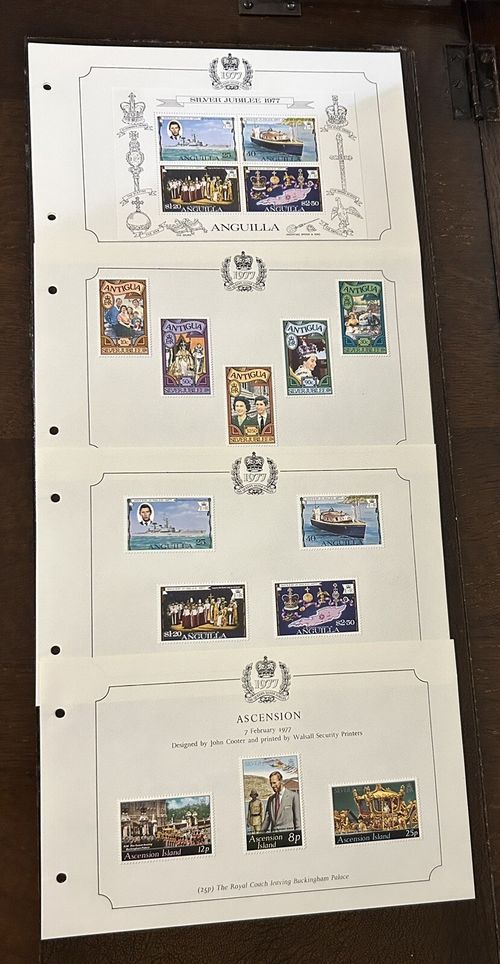 QEII BRITISH COMMONWEALTH 1977 SILVER JUBILEE MNH COLLECTION OF 50 COUNTRIES — image 6