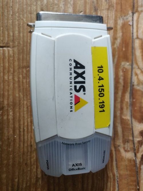 Axis Network Print Server