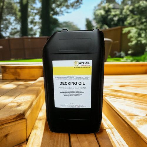 Decking Oil 20 Litre 20L  - Clear Matt Treatment - UV Guard