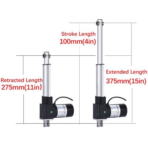 12V Linear Actuator 6000N 20" 24" 28" 32" 36" 40" Linear Motor Fast Speed