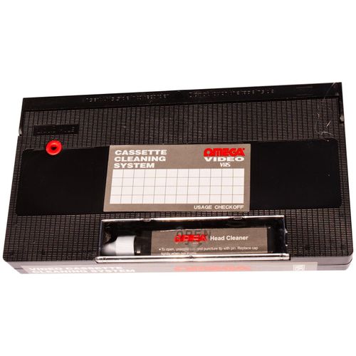 VHS Video Head Cleaner Tape With Cleaning Fluid | Wet and Dry Use — image 3