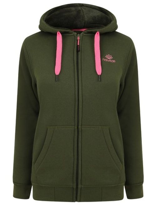 Navitas Womens Sherpa Fleece Zip Hoody - All Sizes - Carp Fishing Clothing