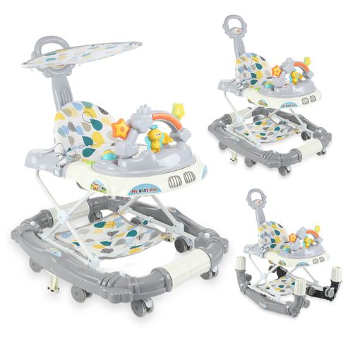 Baby Walker Bouncer First Steps Push Along Activity Music Ride On Car Melody HOT — image 13