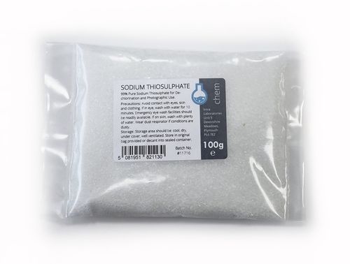 Sodium Thiosulphate - Various sizes - 99% Pure Crystals Aquarium Dechlorinator — image 1