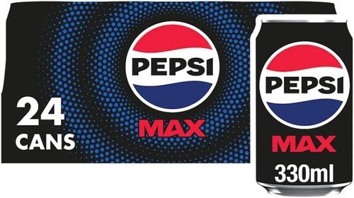 Pepsi Max No Sugar Cola Cans (24 x 330ml) (pack of 24)