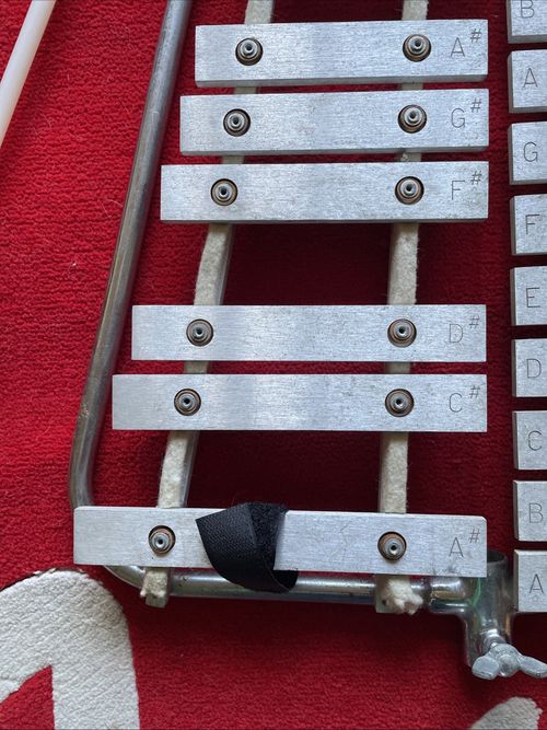 Vintage Bell Lyre Marching Glockenspie - 25 Note — image 4