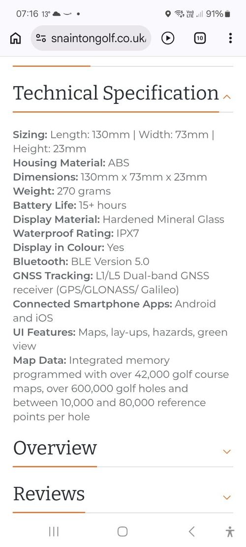 Shot Scope H50 Handheld GPS Golf Tracker — image 13