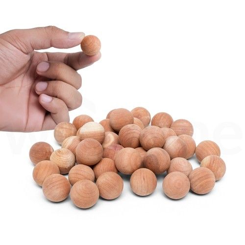 100% Natural Cedarwood Moth Repellent for Wardrobes 40 Pcs Cedar Balls Drawers
