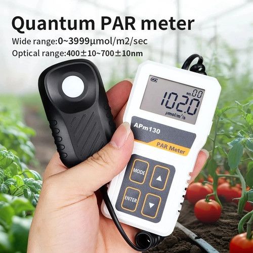 Digital PAR Meter APM130 High Precision Light Energy Meter PPFD Detection Light 