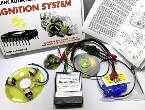 Kawasaki H1 H1A 1969 1970 1971 Boyer Bransden electronic ignition Kit CPC UK