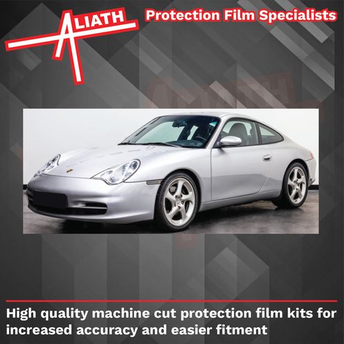 Fit Porsche 911 996 98-05 Rear Arch BLACK Stone Chip Guard Paint Protection Film — image 4