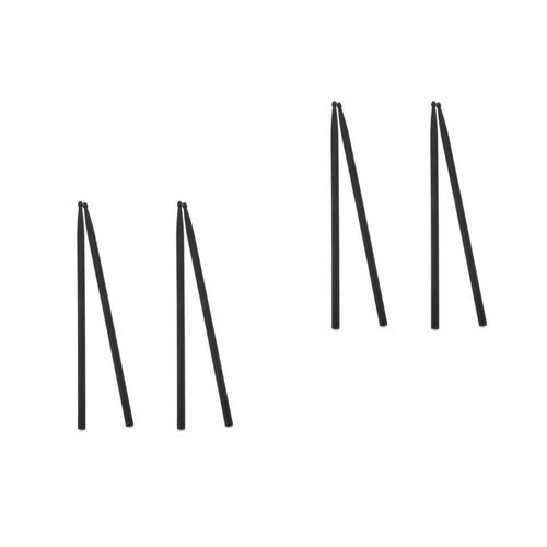 8Pcs Portable Carbon Fiber Drum Sticks Lightweight for Musical Practice — image 1