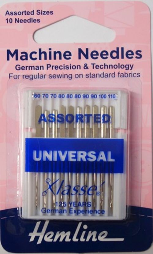 Sewing Machine Needles UNIVERSAL Hemline High Quality - Fits most machines