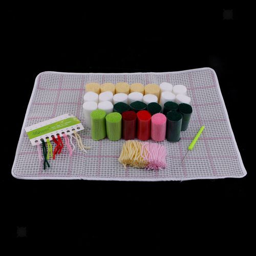 Latch Hook Kits With Basic Tools Fit For Manual Rug Cushion Making UK — image 10