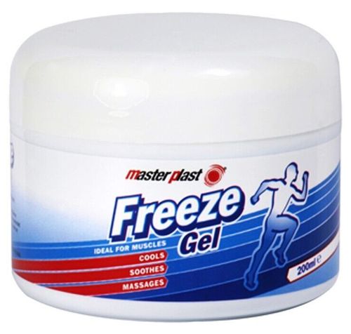 2 x FREEZE GEL 200ML SOOTHES COOLS MASSAGES MUSCLE PAIN RELIEF FREEZING GEL TUBS — image 7