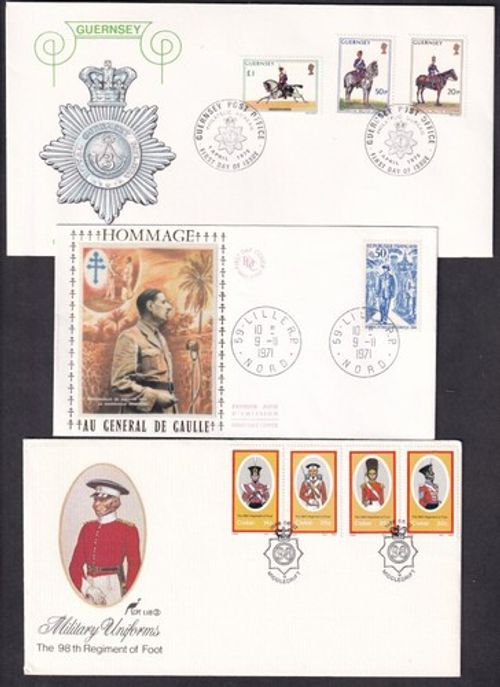 Thematic Subject Lot Collection covers & cards MILITARY stong Polish Casino x24