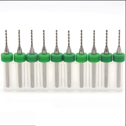 50x Φ0.1mm ~ 3.175mm Carbide Micro Drill Bits CNC PCB Dremel Portable 1/8" Shank — image 8