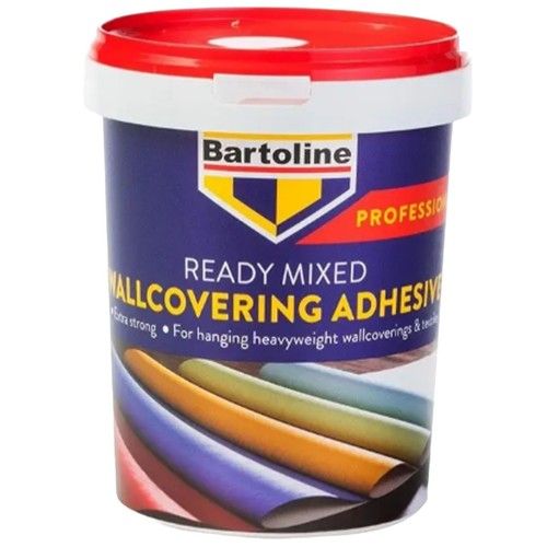 BARTOLINE EASIPASTE READY MIXED WALLCOVERING ADHESIVE GLUE PASTE 1KG 2.5KG NEW