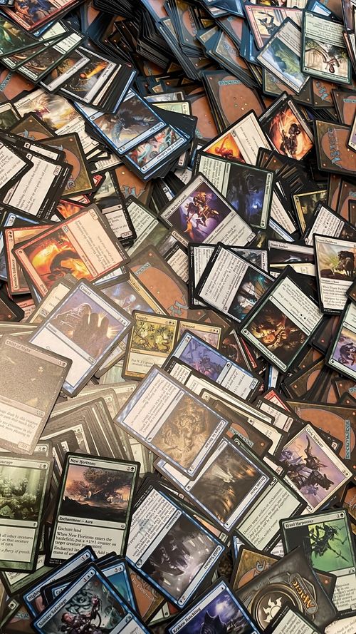 COLLECT BULK JOB LOT  1000 UNSORTED MTG CARDS  MAGIC THE GATHERING  C, U/C HOLOS — image 11