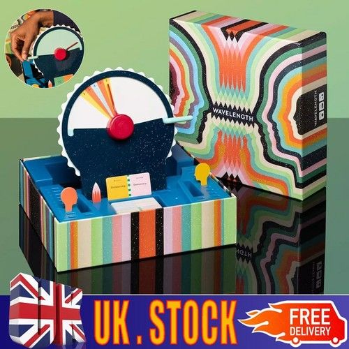 NEW Wavelength Party Board Game For 2-12 Players Ages 14+ The Game Show in a Box
