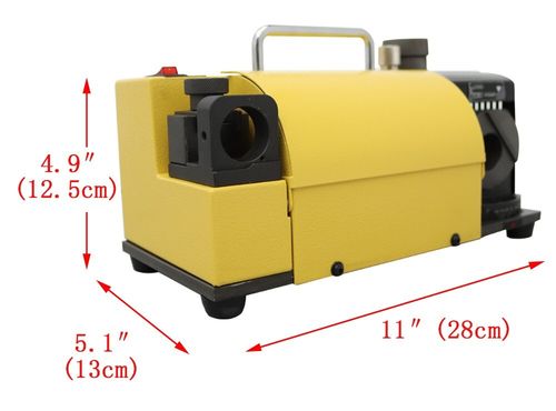 Drill Bit Grinder Grinding Machine with 11 Collets Easy Operate 110V 120W ф3-ф13 — image 2