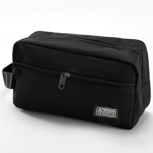 Mens Travel Wash Bag Hanging Toiletry Large Capacity Shaving Gym Makeup Bag.