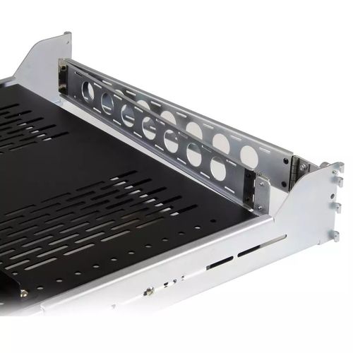 StarTech 2U Vented Sliding Server Rack Shelf w/ Cable Management Arm - 27.6 t... — image 9