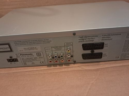 PANASONIC NV-VP33  NICAM DVD VCR VHS Video Cassette Recorder player DVD COMBI — image 4