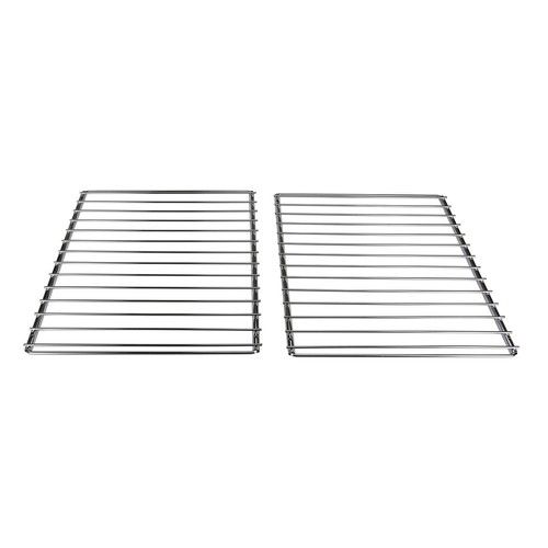 2 x BBQ Grill Oven Shelf Rack Extendable Screw Fix Adjustable Arms Barbecue Grid