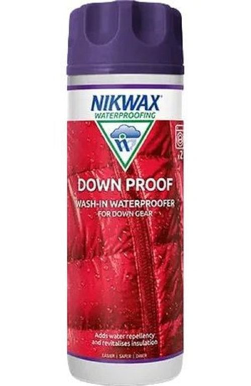 Nikwax Down Proof Wash-in Waterproofing For Downfilled Clothing & Gear 300ml