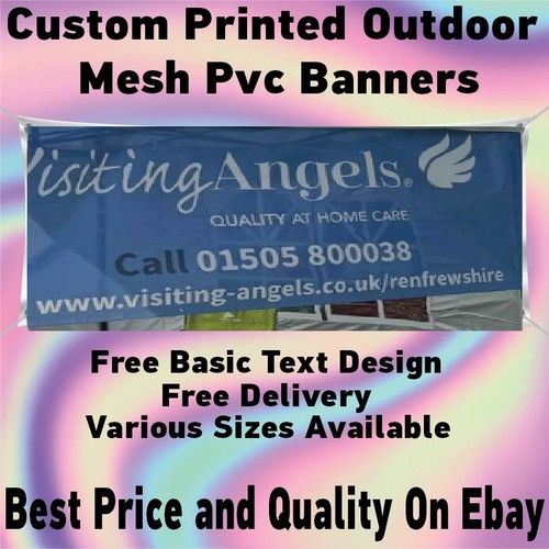 Mesh Pvc Banners Custom Heavy Outdoor Duty Printed Advertising Vinyl Banner Sign