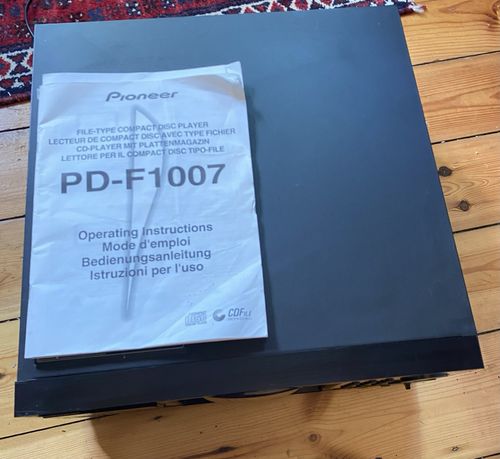 Pioneer PD-F1007 CDFile 301-Disc CD Changer Player Black  — image 3