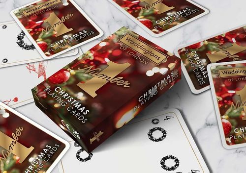 Christmas Waddingtons Number 1 Playing Cards — image 10