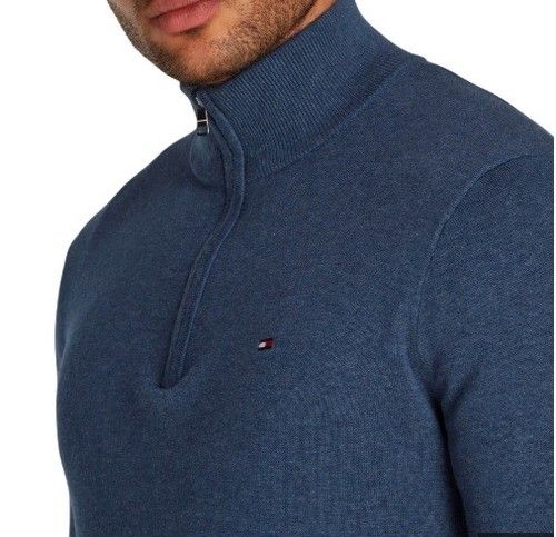 TOMMY HILFIGER HALF ZIP JUMPER