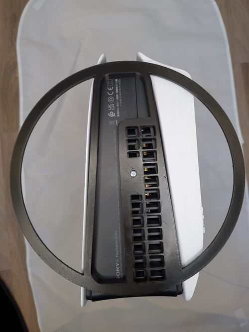 Sony Playstation 5 Pro - AIRFLOW OPTIMISED - Vertical Stand PS5 with Screw BLACK — image 6