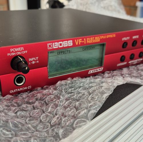 Boss VF-1 24-Bit 1U Rack Multi-Effects Processor MIDI w/ BRC-230T Power Adaptor — image 1