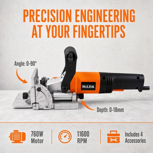Portable Woodworking Slotting Machine Angle Adjustable Invisible Connector Tools — image 2