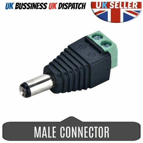 12V 1A/2A/3A DC UK Plug Power Supply Adaptor Transformer for LED Strips CCTV