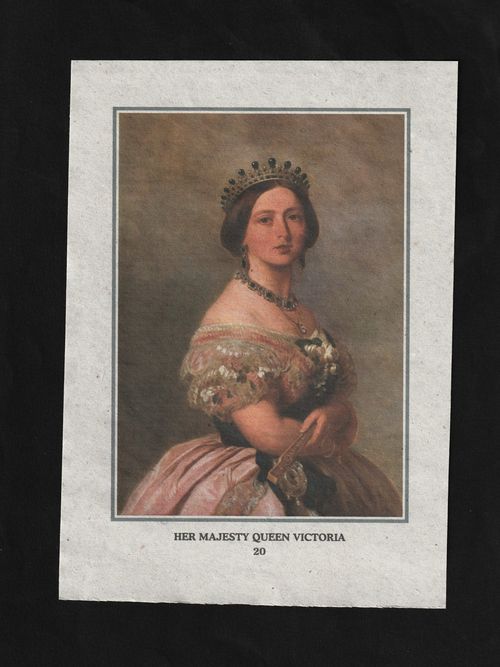 Set of 20 portraits of H.M Queen Victoria, Queen of Great Britain REPRODUCTION — image 20